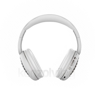 Rampage headset Wireless SN-BT55 (Bluetooth v5.0, sound control, micro-SD slot, White) Mobile