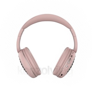 Rampage headset Wireless SN-BT55 (Bluetooth v5.0, sound control, micro-SD slot, pink) Mobile