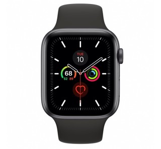 Apple Watch Series GPS+Cellular smart watch, 44mm, Aluminum Gray/Black Mobile