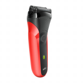 BRAUN 3 300s MEN'S RAZOR red Dom