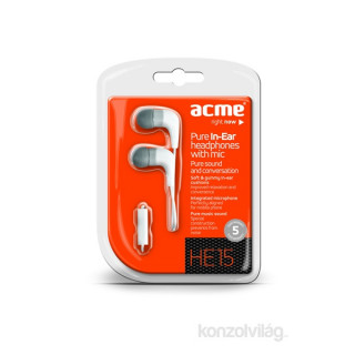 Acme HE15W Groovy White microphone earphone Mobile