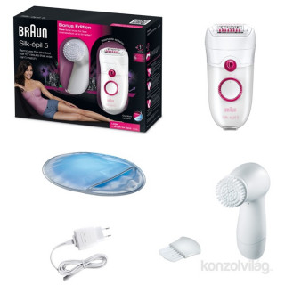 Braun SE5329 EPILATOR and face scrub Dom