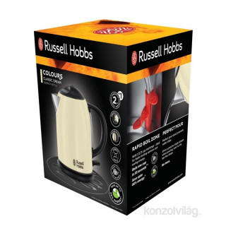 Russell Hobbs 20194-70 Colours cream kettle Dom