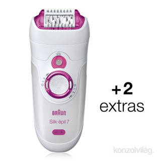 Braun SE7521 EPILATOR + facial cleanser brush Dom