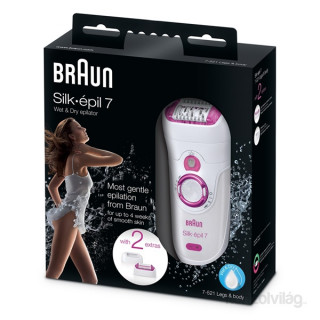 Braun SE7521 EPILATOR + facial cleanser brush Dom