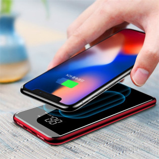 Baseus 8000mAh Wireless Red powerbank Mobile