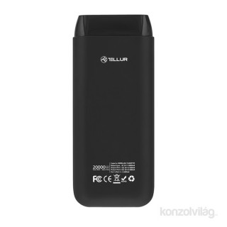 Tellur TLL PBC2 20000mAh Black powerbank Mobile