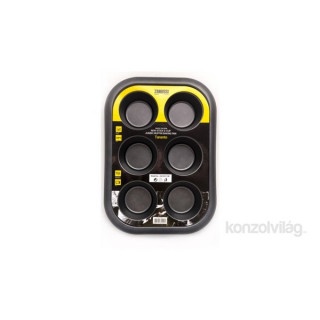 Zanussi 29.4x21x3.4cm 6-piece muffin tin, Dom