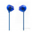 Philips SHE2305BL Upbeat Earbud Blue microphone earphone thumbnail