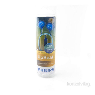 Philips SHE2305BL Upbeat Earbud Blue microphone earphone Mobile