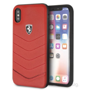 Ferrari Heritage iPhone X/XS leather hard Red case Mobile