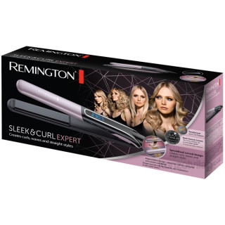 Remington S6700 Sleek & Curl Expert hair straightener Dom