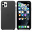 Apple iPhone 11 Pro Max Black leather case thumbnail