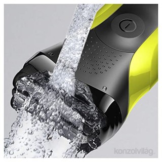 BRAUN 300s/black - yellow /razor Dom