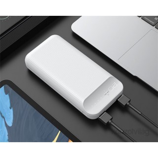 Hoco J52A 2xUSB/20.000 mAh/White powerbank Mobile