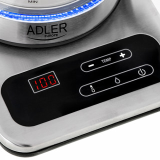 Adler AD1293 glass kettle , 1.7 L Dom