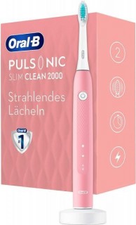 Oral-B Pulsonic Slim Clean 2000 pink electric toothbrush Dom