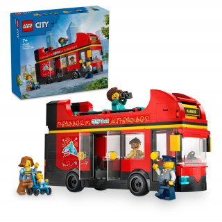 LEGO City: Crveni turistički autobus na kat (60407) Igračka