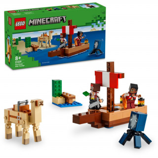 LEGO Minecraft: Putovanje gusarskim brodom (21259) Igračka