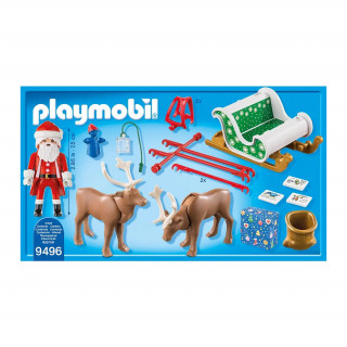 Playmobil - Djed Božićnjak stiže na saonicama sa sobovima (9496) Igračka