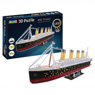 Revell RV 3D-puzzle RMS Titanic LED Edition (00154) Igračka