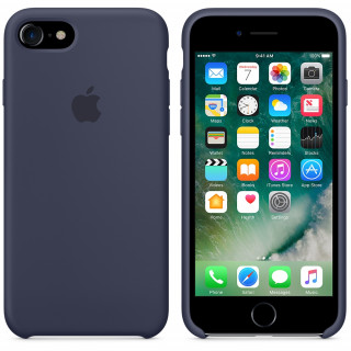 Apple IPhone Night blue silicone case Mobile