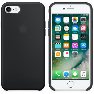 Apple IPhone Black silicone case Mobile