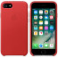 Apple IPhone Red leather case thumbnail