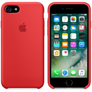 Apple IPhone Red silicone case Mobile