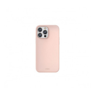 Uniq Lino Apple iPhone 13 Pro, silicone case, pink Mobile