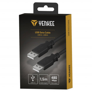 YENKEE YCU 012 BK USB A - USB A kabel Mobile