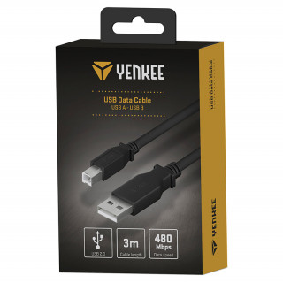 YENKEE YCU 016 BK USB A - USB B kabel Mobile