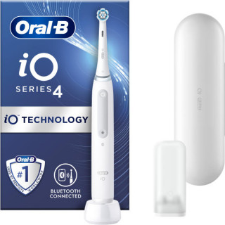 Oral-B iO Series 4 white electric toothbrush Dom