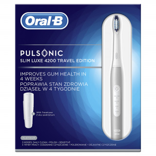 Oral-B Pulsonic Slim Luxe 4200 Platinum electric toothbrush Dom