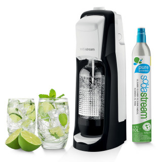 SodaStream Jet black-white soda machine Dom