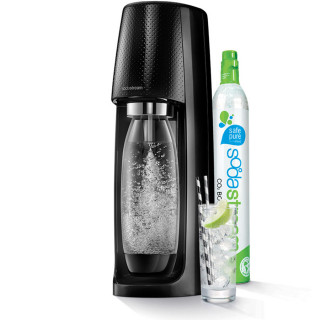 Sodastream Spirit black soda machine Dom