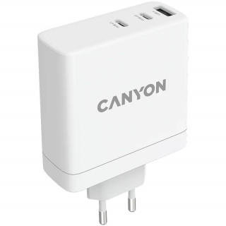 Canyon strujni adapter H-140-01 GaN PD 140W QC 3.0 30W - bijeli PC