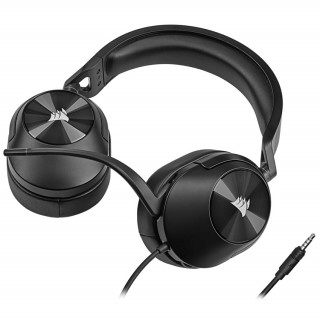 CORSAIR HS55 Surround Gaming Headset, Carbon (CA-9011265-EU) PC