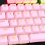 HyperX Full Key Set Keycaps PBT Pink US thumbnail