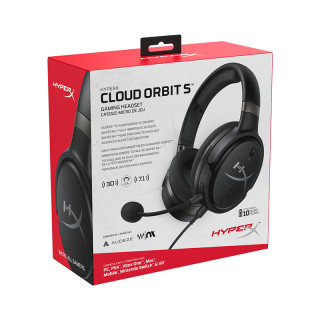 HyperX Cloud Orbit S - Slušalice za igranje (Crna-Gunmetal) (4P5M2AA) PC