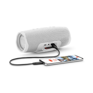 JBL Charge Bluetooth speaker, waterproof (White) JBLCHARGE4WHT Mobile