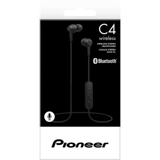 Pioneer SE-C4BT-B in-Ear Bluetooth Headset Black Mobile