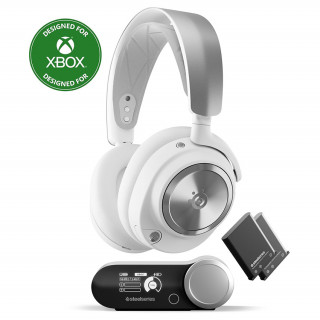 Steelseries Arctis Nova Pro Xbox bežične Bluetooth slušalice za igranje - bijele (61525) PC