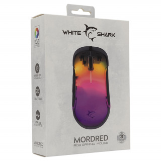 WHITE SHARK MORDRED-B WS GM-5017B gaming miš 7D / 12000 dpi crni RGB PC