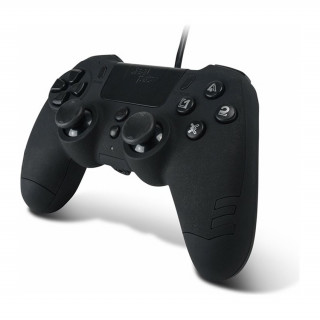 Steelplay Slim Pack Žičani kontroler - Ebony Black (JVAMUL00152) PS4