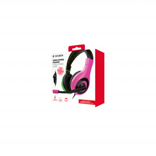 Nacon Stereo Gaming Headset for Switch Pink & Green Nintendo Switch