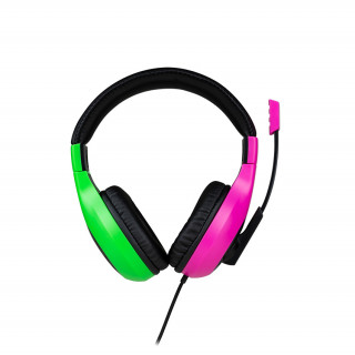 Nacon Stereo Gaming Headset for Switch Pink & Green Nintendo Switch