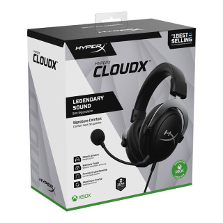 HyperX CloudX - Xbox igraće slušalice (srebrne) (4P5H8AA) Xbox Series