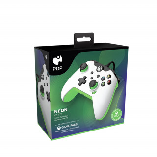 PDP žični kontroler za Xbox Series X/S - Neon White (Xbox Series X/S) Xbox Series