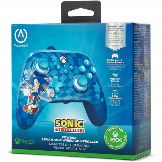 PowerA Advantage Xbox Series X|S, Xbox One, PC žičani kontroler (Sonic Style) Xbox Series